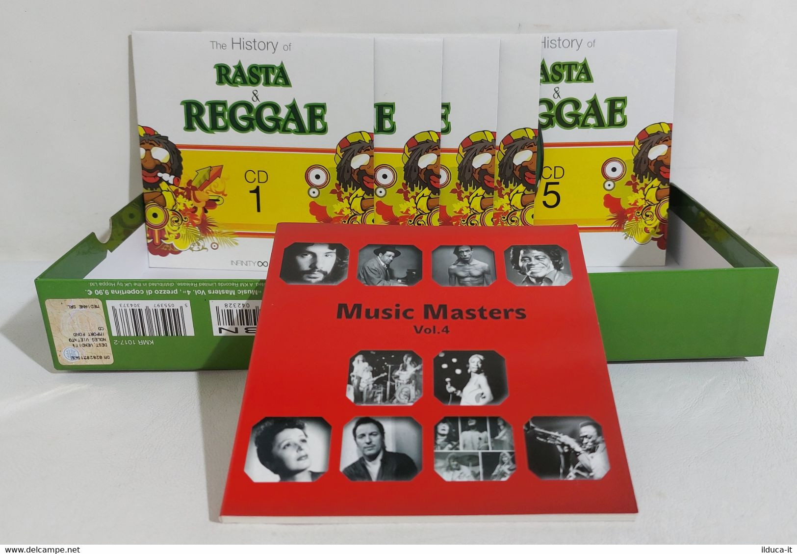 I110400 CD - Cofanetto 5 CD - The History Of Rasta & Reggae - Infinity Music - Reggae