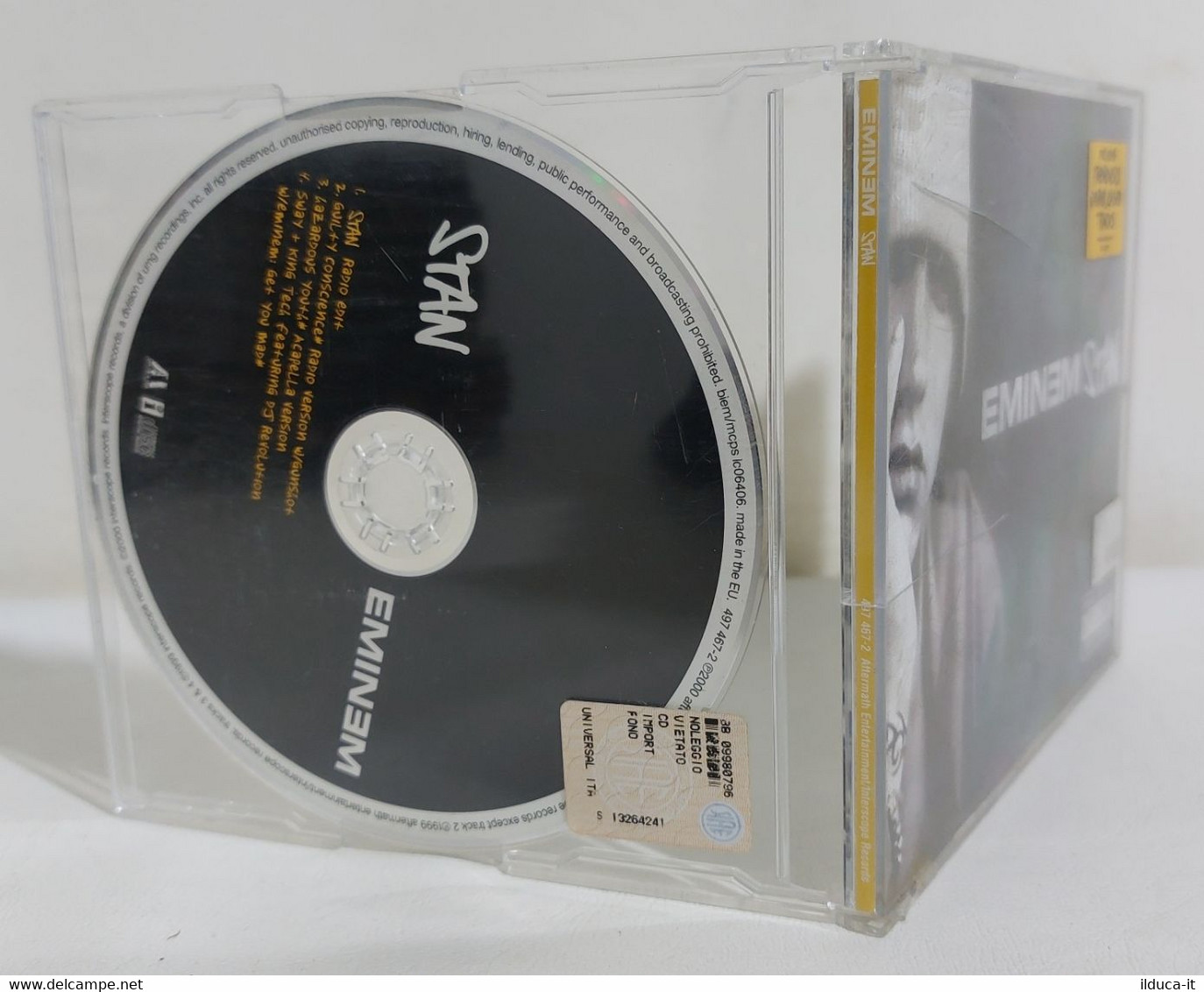 I110401 CD Singolo - Eminem - Stan - Aftermath 1999 - Rap & Hip Hop