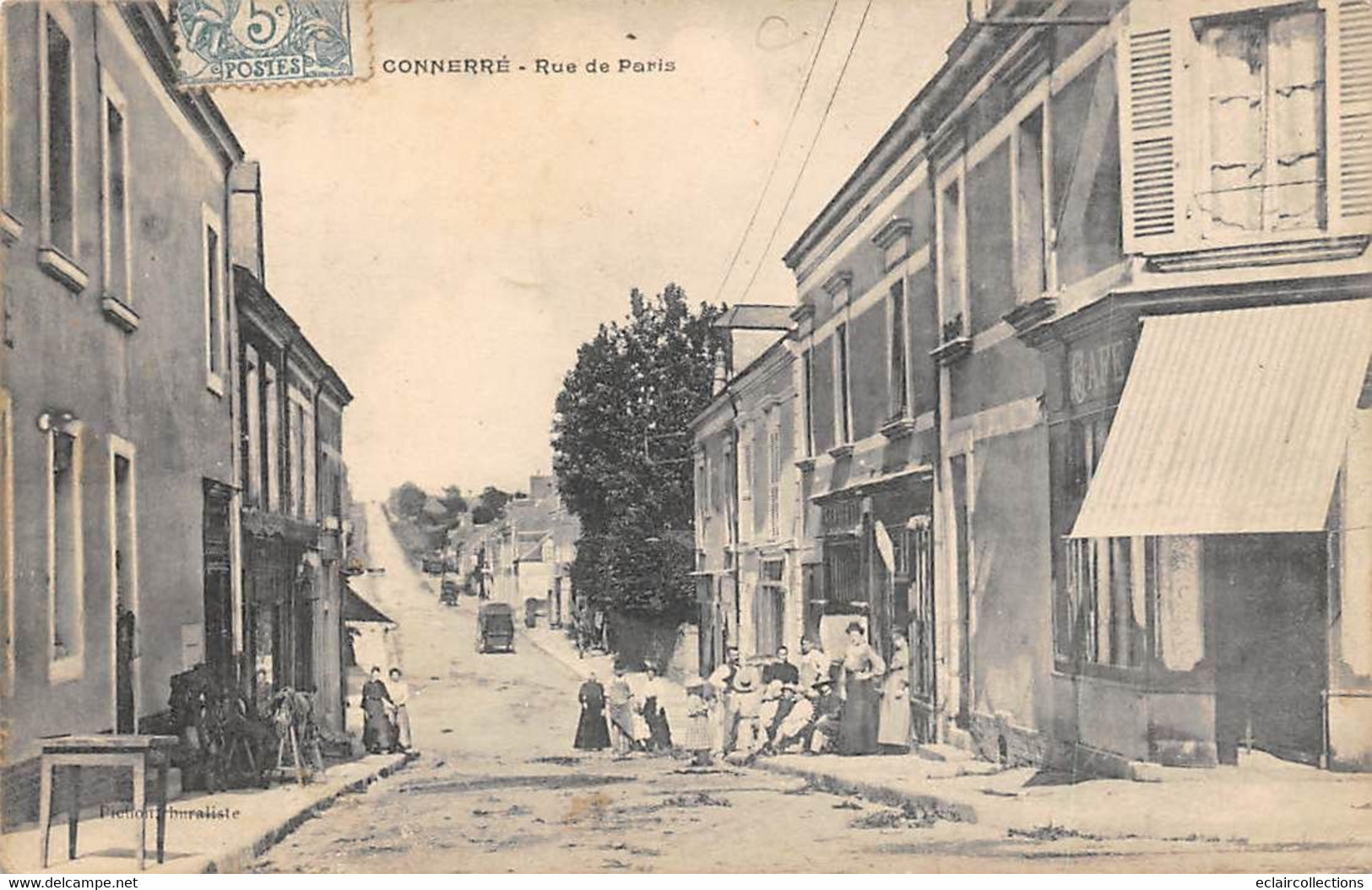 Connerré        72       Rue De Paris     Sellier    (voir Scan) - Connerre