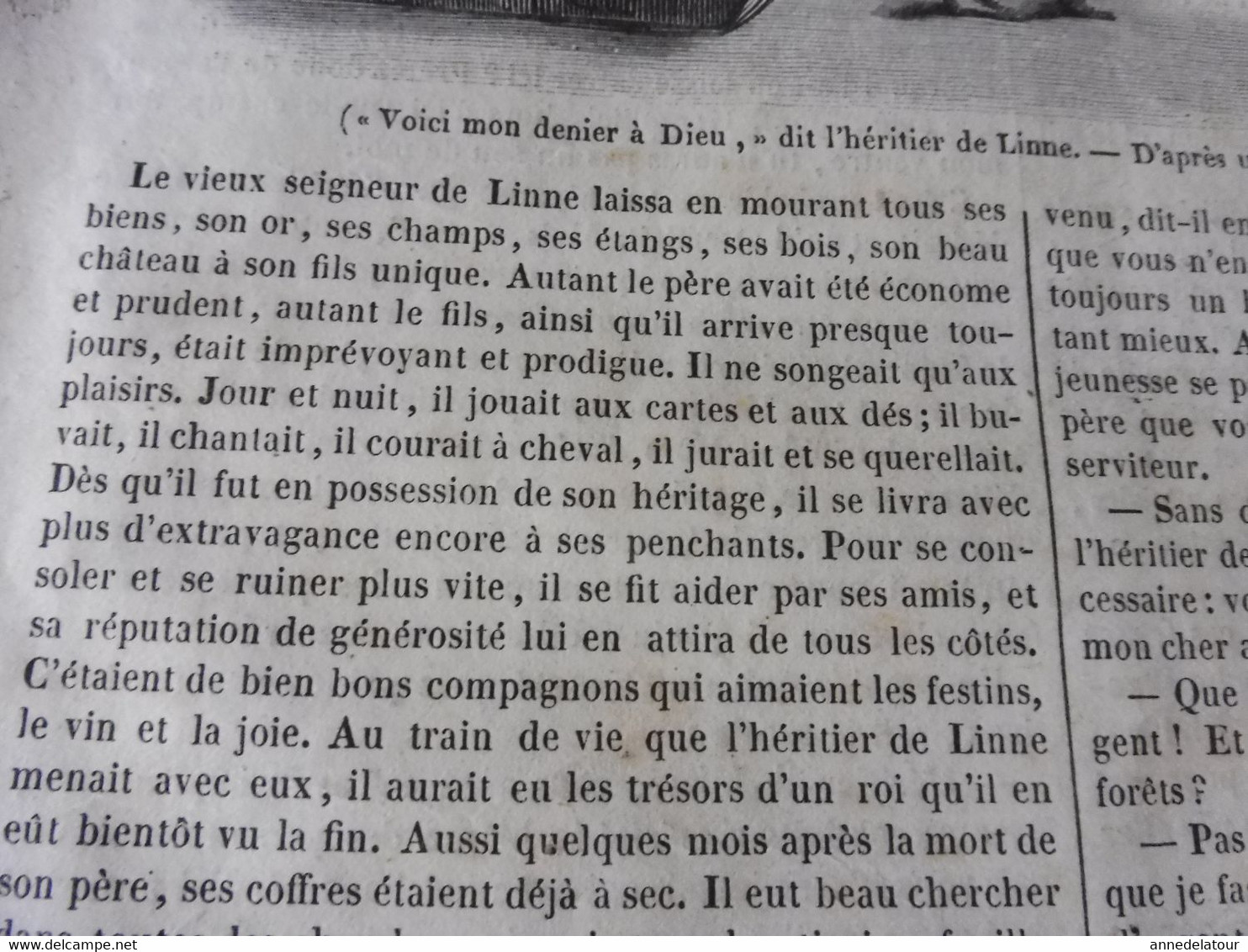 Année 1839:Gravures (Elisabeth D'Angleterre Et Tombeau,L'Hétitier De Linne Et Jean Des Echelles);Mongoles De Bakhmout - 1800 - 1849