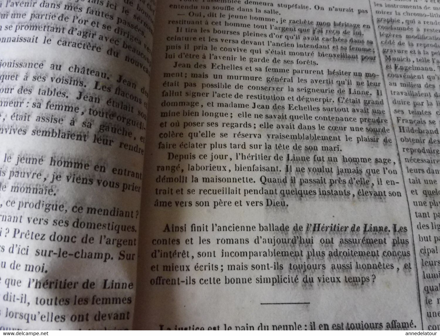 Année 1839:Gravures (Elisabeth d'Angleterre et tombeau,L'Hétitier de Linne et Jean des Echelles);Mongoles de Bakhmout