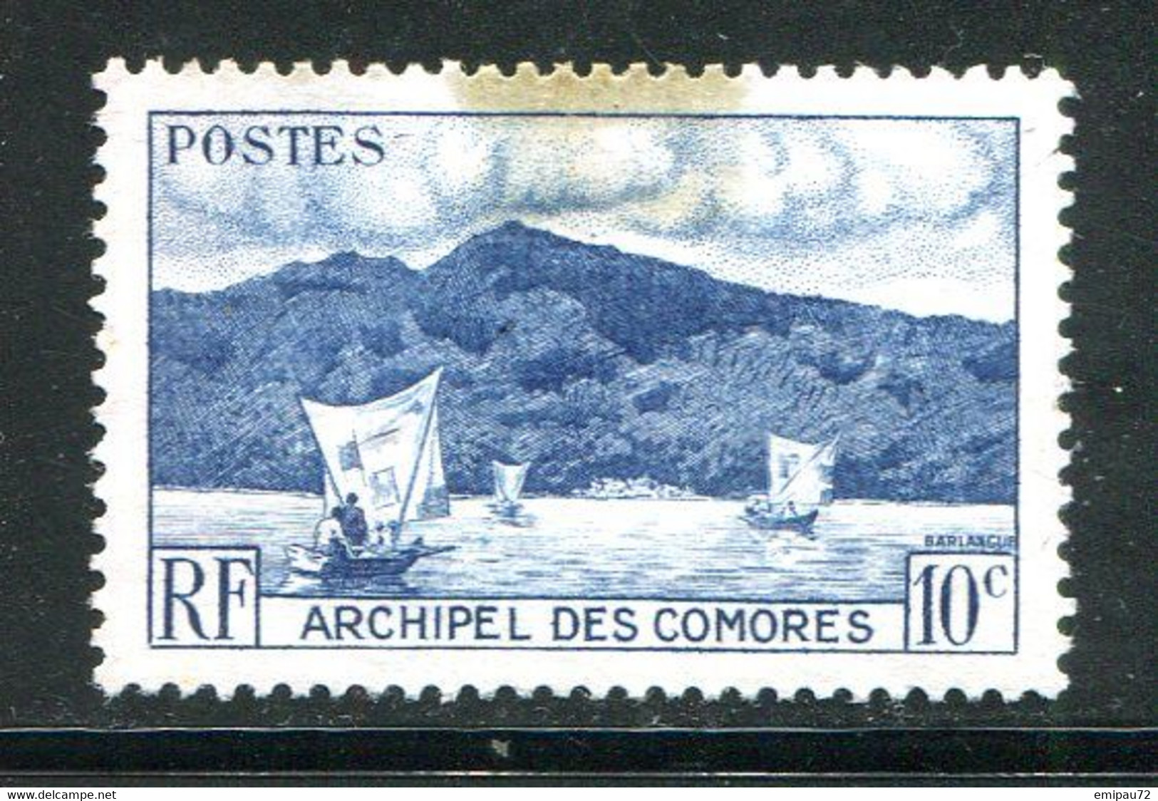 COMORES- Y&T N°1- Oblitéré - Used Stamps