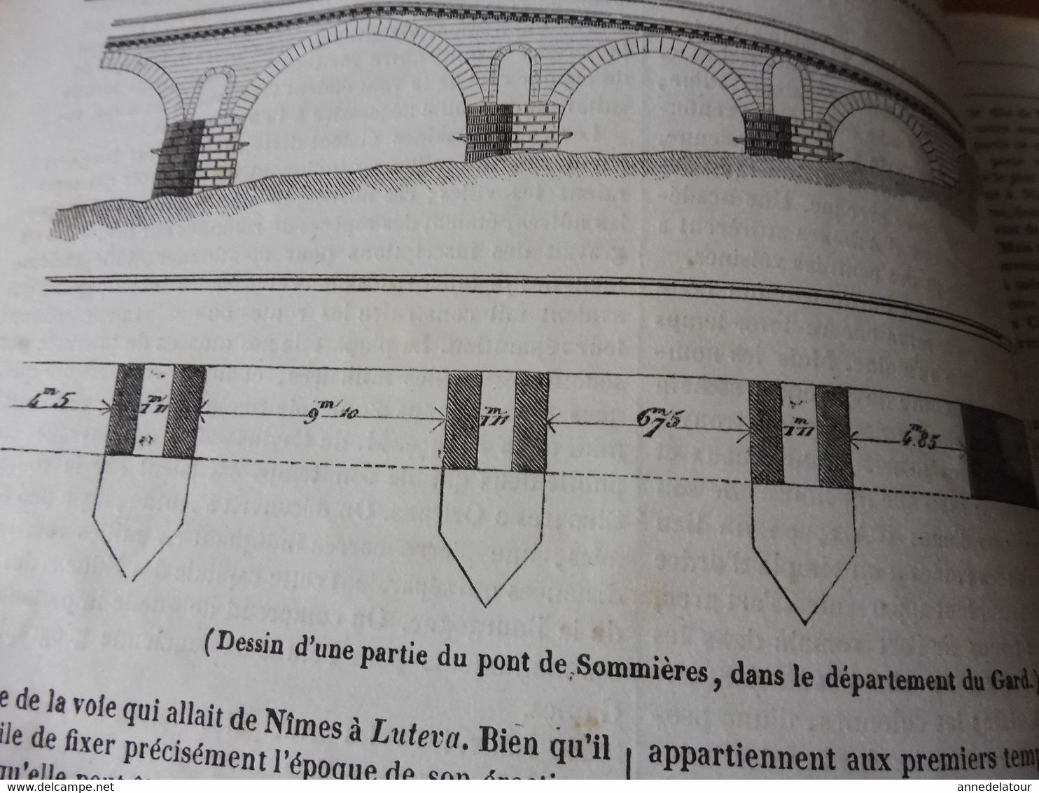 Année 1839: Norvège, Norway (Andreas Henrickson et Marit Martens Datter; Monuments romains (Autun, Saintes, Nîmes,etc);