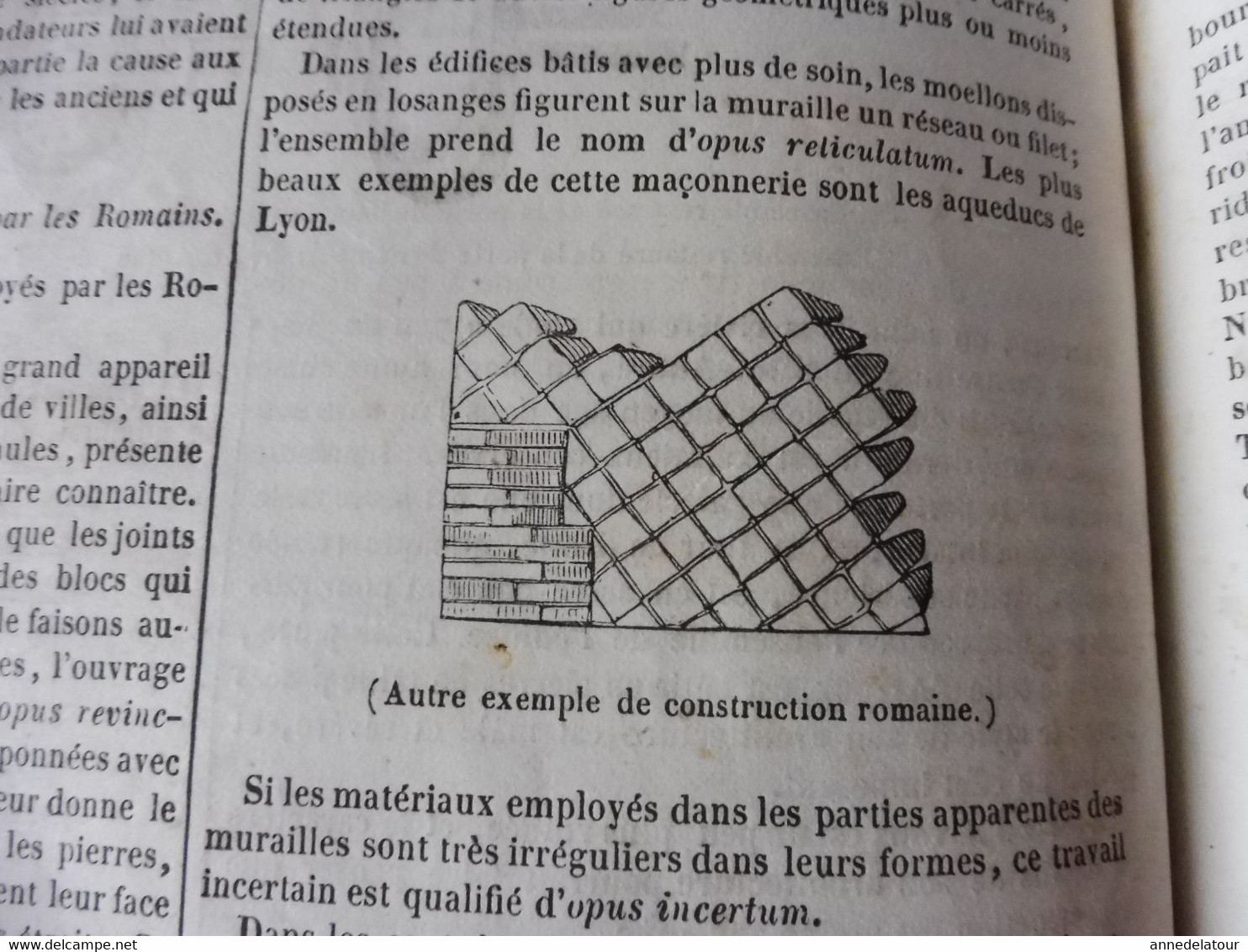 Année 1839: Norvège, Norway (Andreas Henrickson et Marit Martens Datter; Monuments romains (Autun, Saintes, Nîmes,etc);