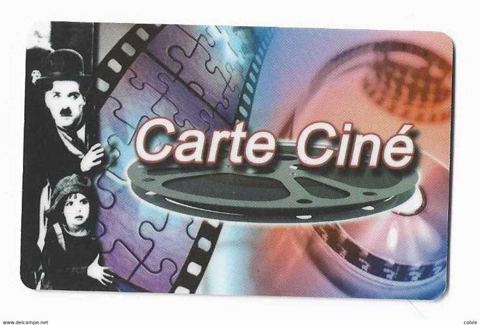 FRANCE CARTE CINEMA CHARLIE CHAPLIN - Bioscoopkaarten