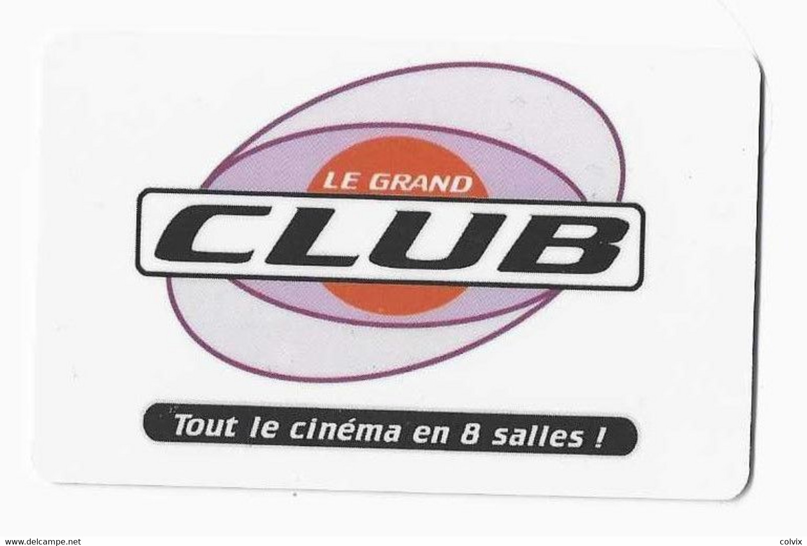 FRANCE CARTE CINEMA LE GRAND CLUB - Movie Cards