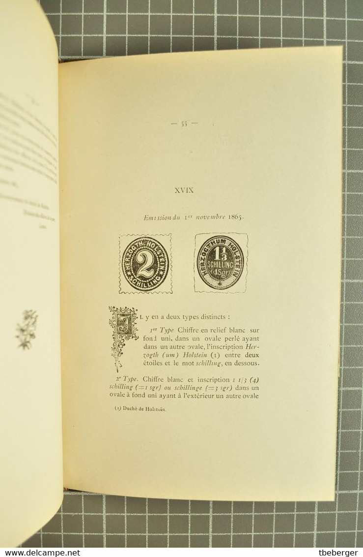 Moens, J.B, 1884; Timbres Des Duchés De Schleswig, Holstein & Lauenbourg Et De La Ville De Bergedorf (316c) - Handboeken