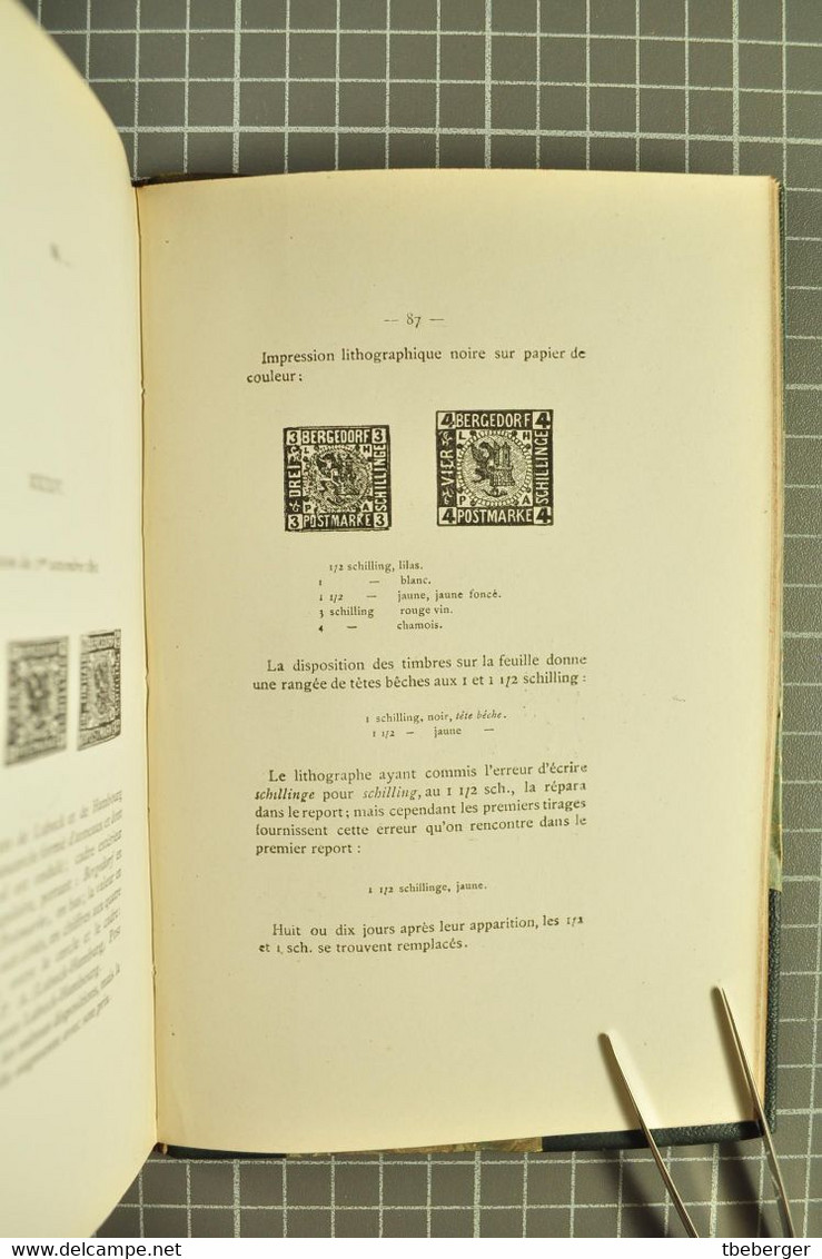 Moens, J.B, 1884; Timbres Des Duchés De Schleswig, Holstein & Lauenbourg Et De La Ville De Bergedorf (316c) - Handbücher