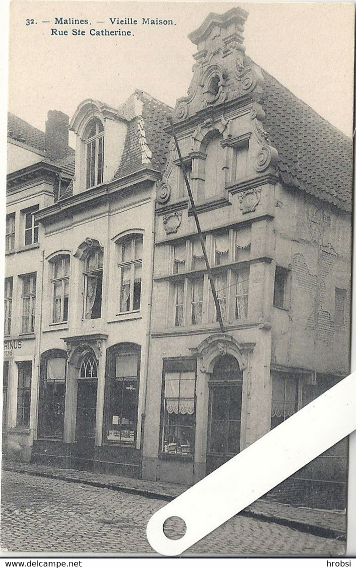 Belgique, Malines Rue Ste Catherine - Malines