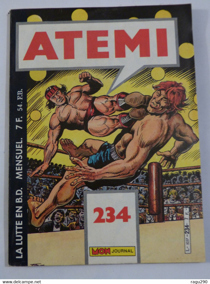 ATEMI   N° 234  Edition  MON JOURNAL - Atemi