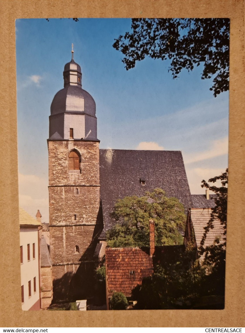 Carte   MANSFELD Sankt Pétri Und Pauli Tauf Kirche - Mansfeld