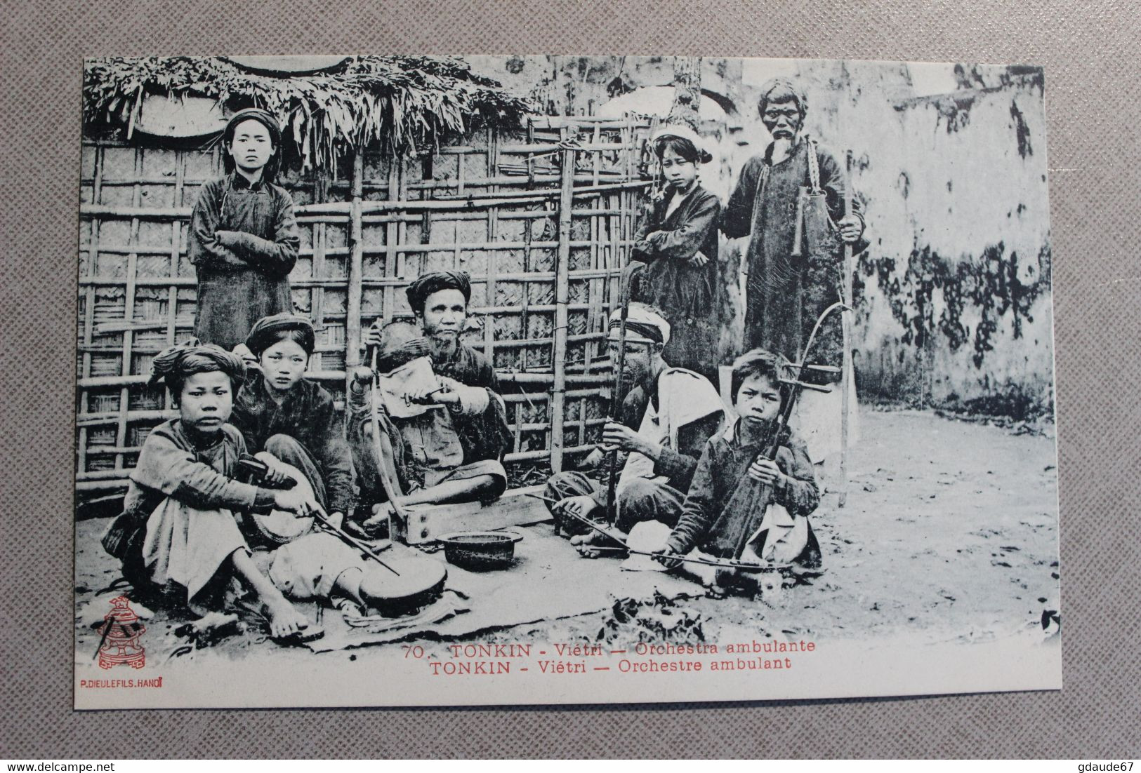 VIETRI (TONKIN / VIET NAM / INDOCHINE) - ORCHESTRE AMBULANT - METIER - Viêt-Nam