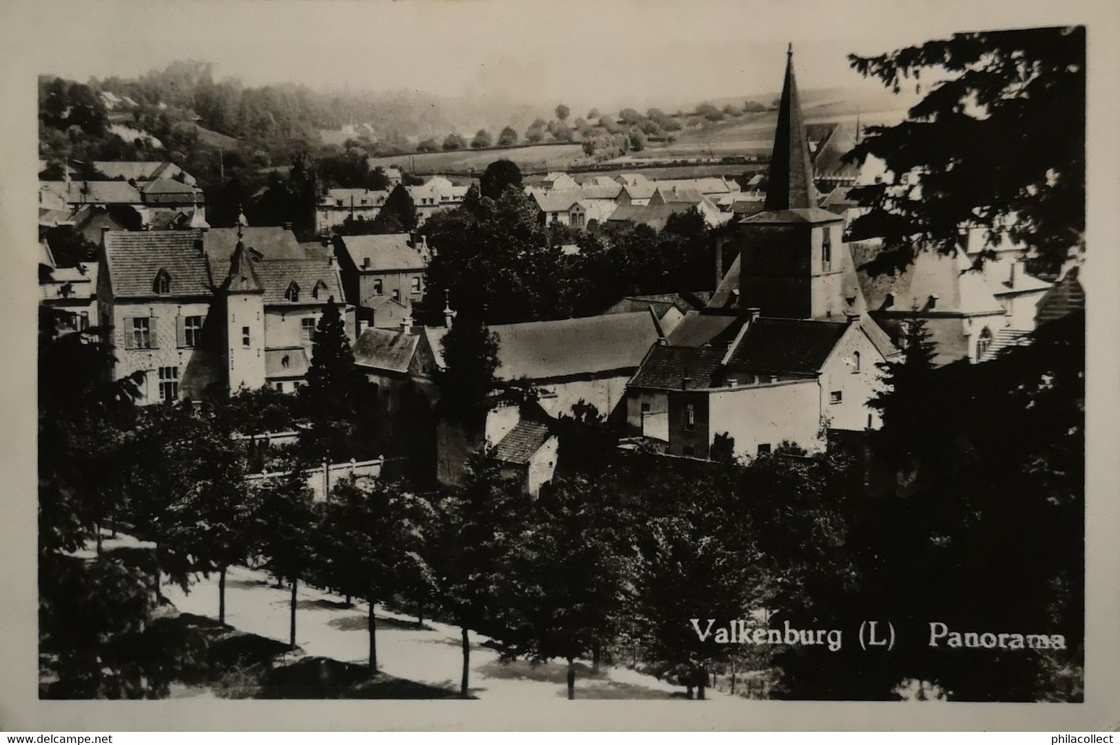 Valkenburg // Panorama (niet Standaard) 1949 - Valkenburg