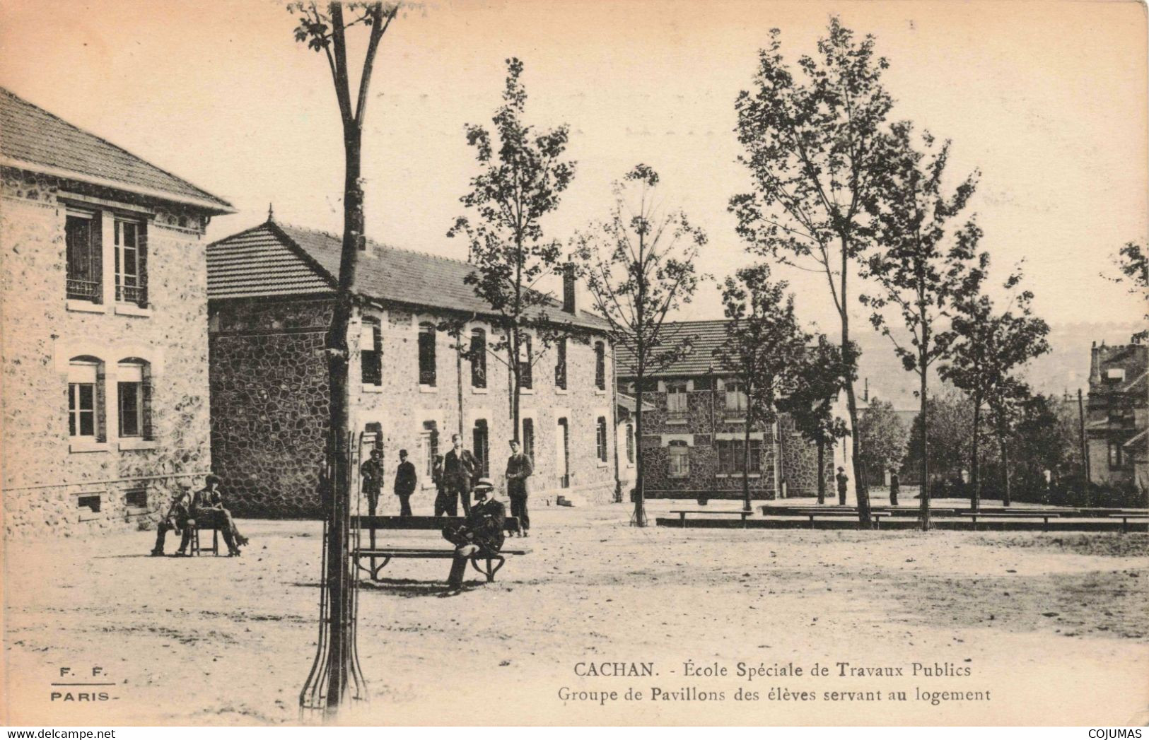 94 - CACHAN - S05423 - Ecole Spéciale De Travaux Publics - Groupe De Pavillons Des Elèves Servant Au Logement - L1 - Cachan