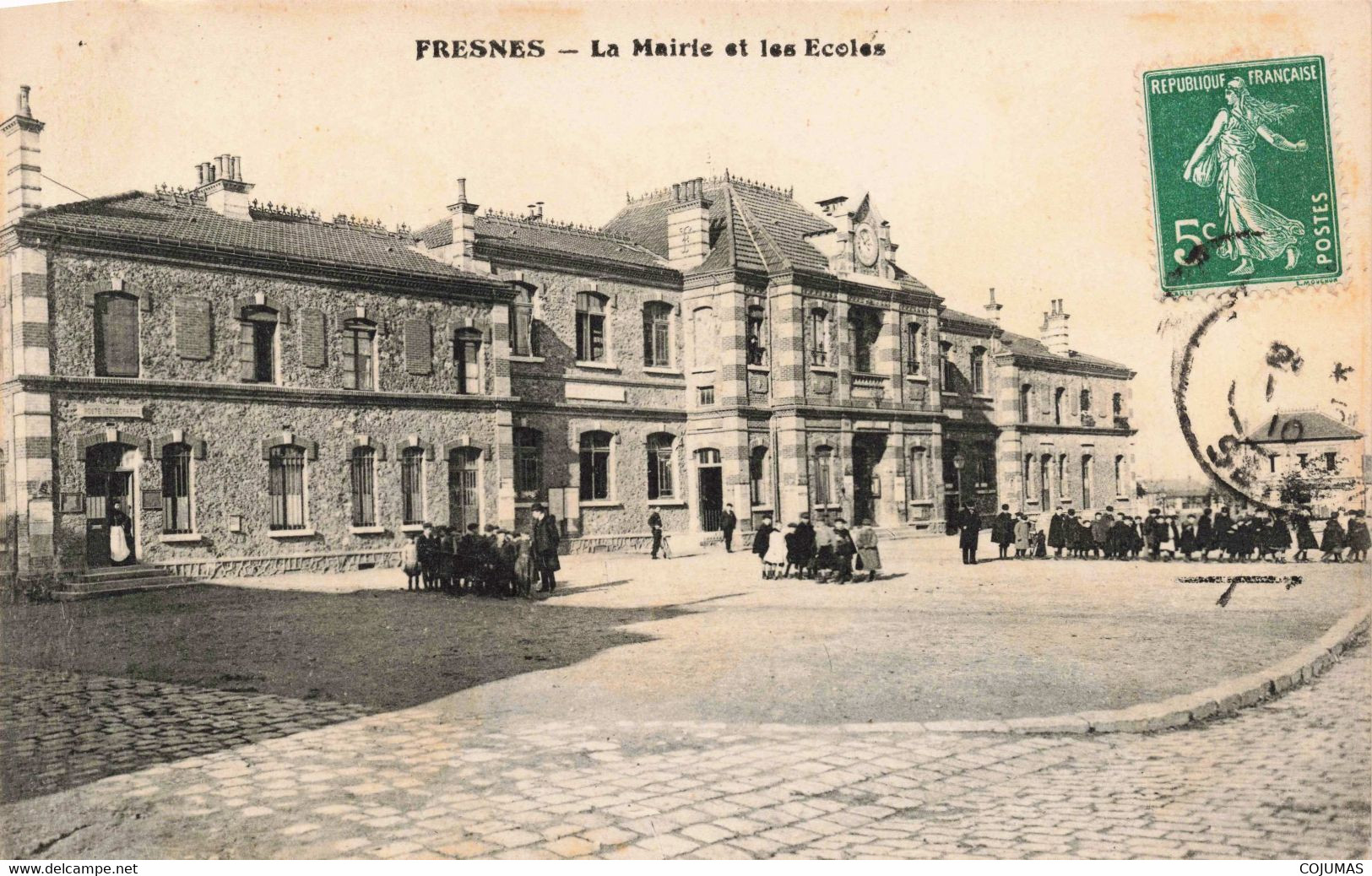 94 - FRESNES - S05424 - La Mairie Et Les Ecoles - L1 - Fresnes