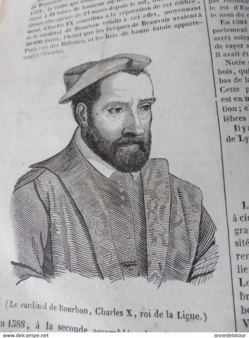 Année 1839: Une place de Vicence en Italie; Tombeau de Sixte IV à St- Pierre de Rome; Intelligence chez les animaux; Etc