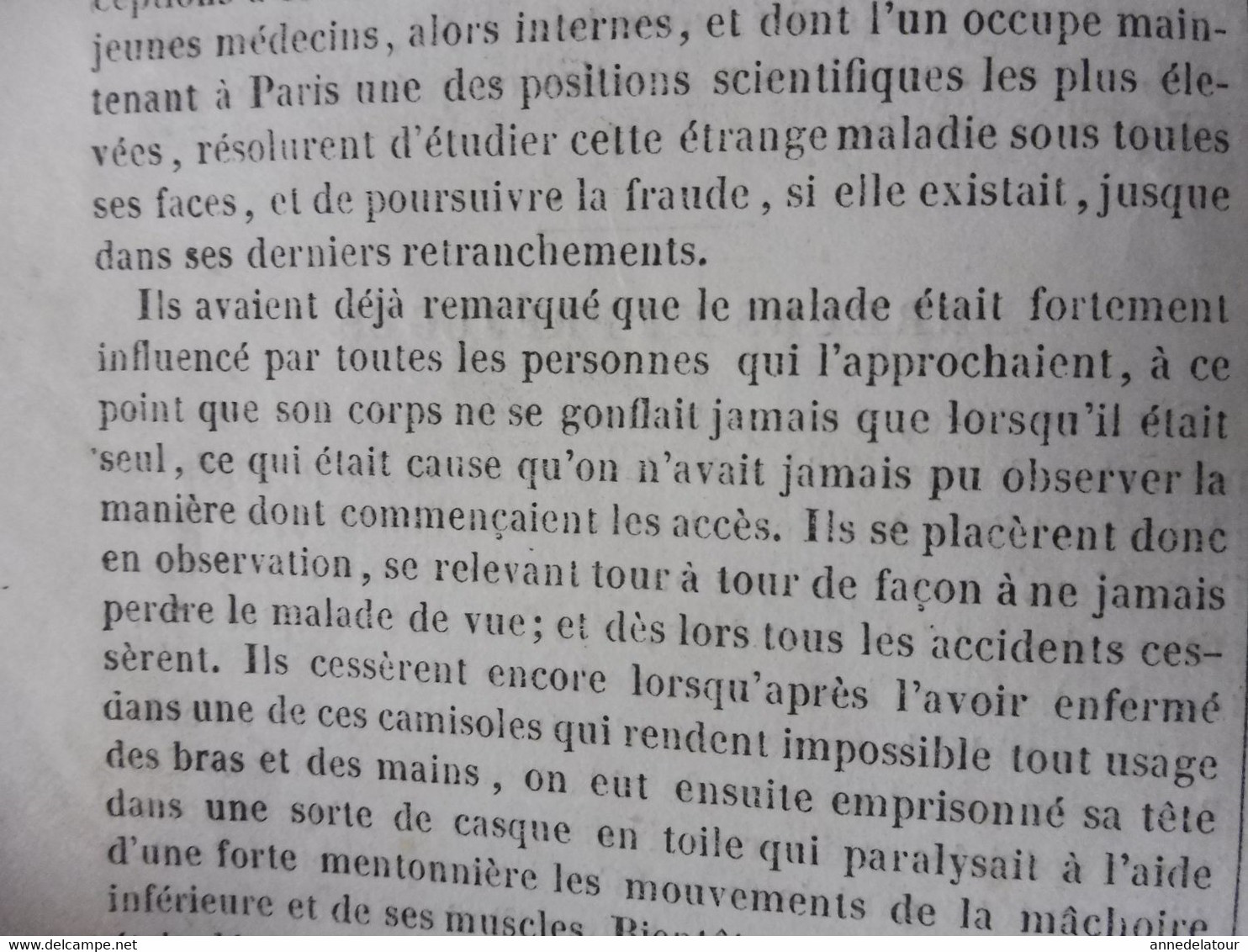 Année 1839: Lac Catherine (Ecosse);Histoire vraie de couleuvres avalées vivantes par un berger; Le roi René; Etc