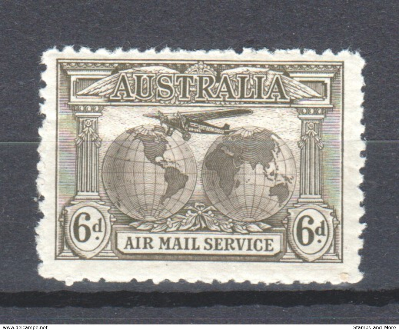 Australia 1931 Mi 113 MNH AIRPLANE - Ungebraucht