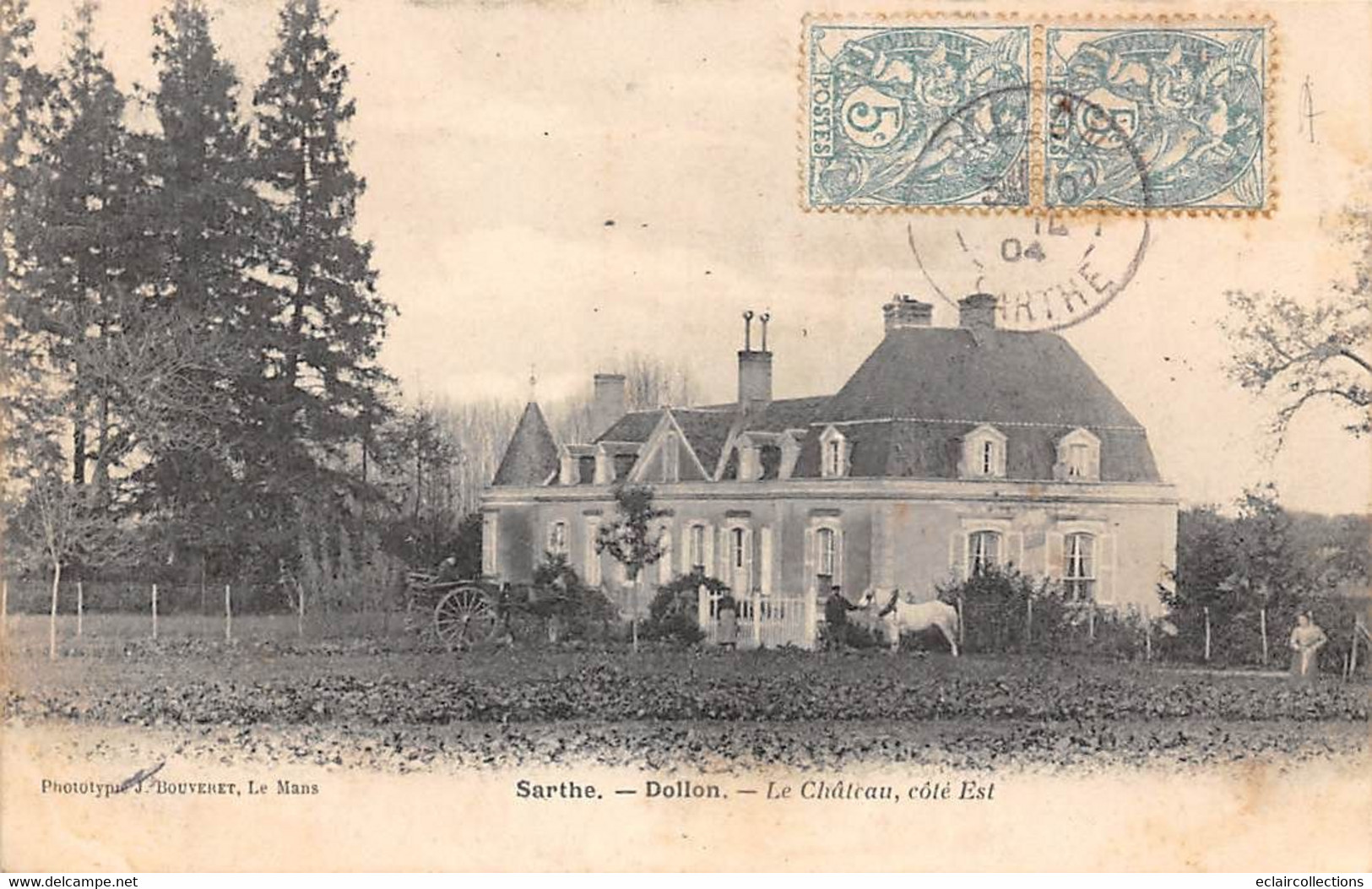 Dollon      72         Le Château  Côté Est                    (voir Scan) - Otros & Sin Clasificación