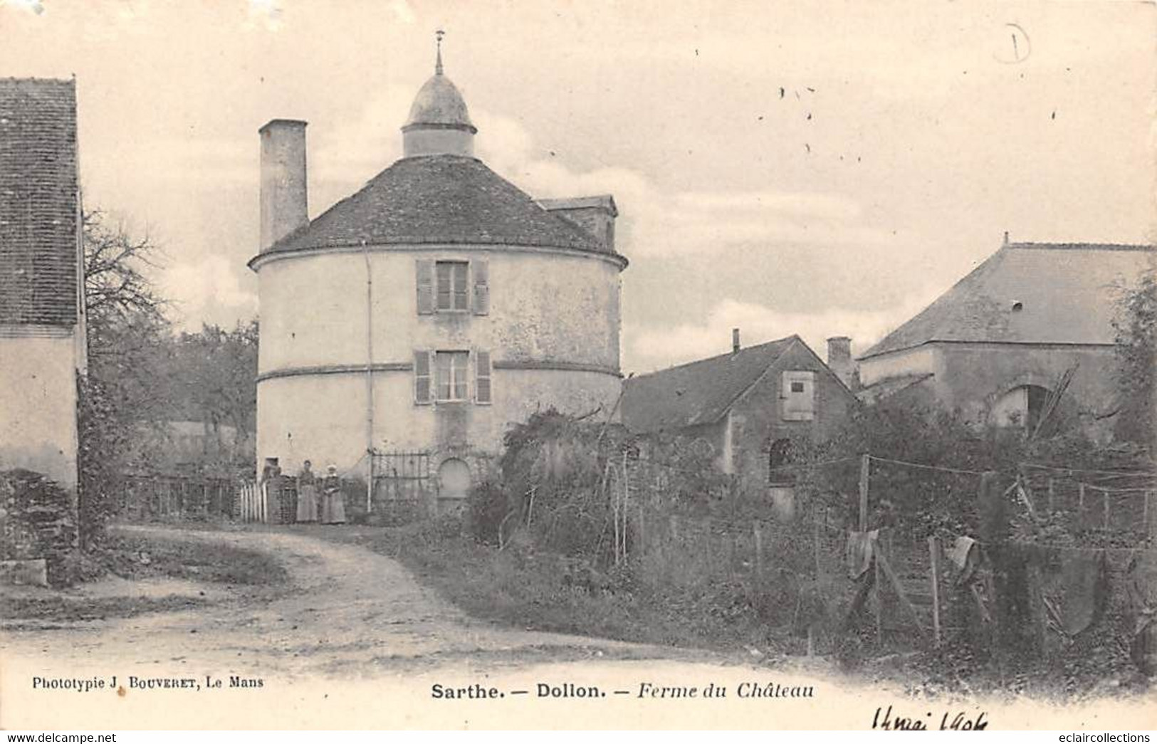 Dollon      72         Le Château  . La Ferme                 (voir Scan) - Otros & Sin Clasificación