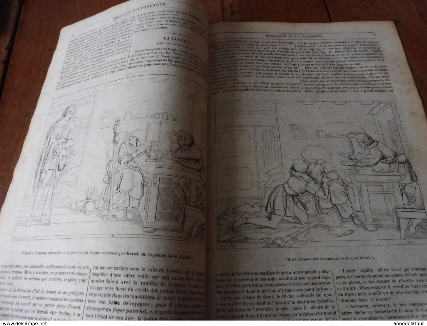 Année 1839: l'Aye - Aye de Madagascar; Kosaks, Les cosaques du Don; Javorovo; L'abbé Boizot à Besançon;  etc