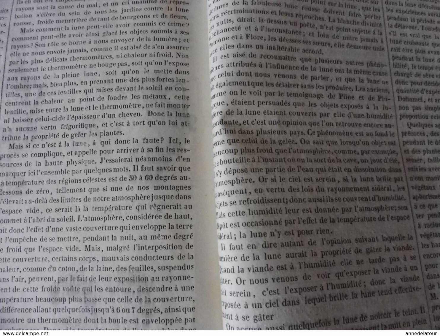 Année 1839: Manufacture de Sèvres et descriptions des poteries; Recette infaillible contre l'irrésolution ; Etc