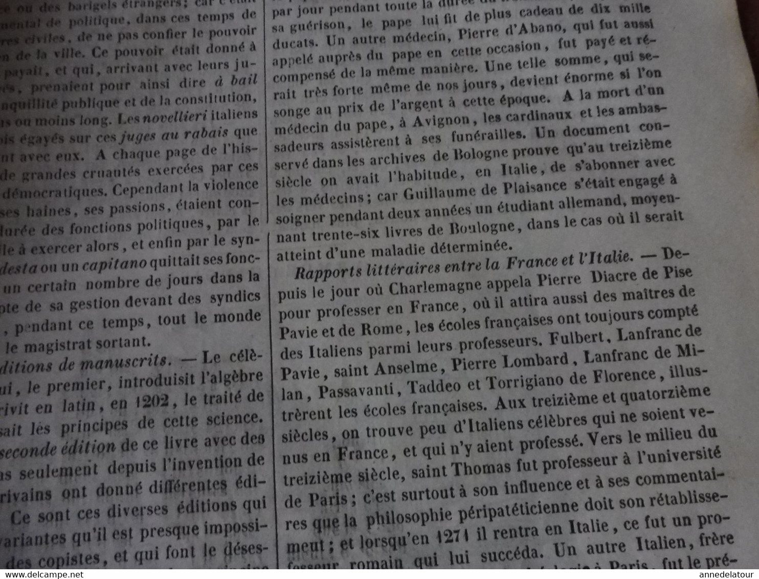 Année 1839: Statue Herman Franke à Halle ;Armée Chinoise; Ste Chapelle De Paris;Fabrication De La Pierre Infernale; Etc - 1800 - 1849