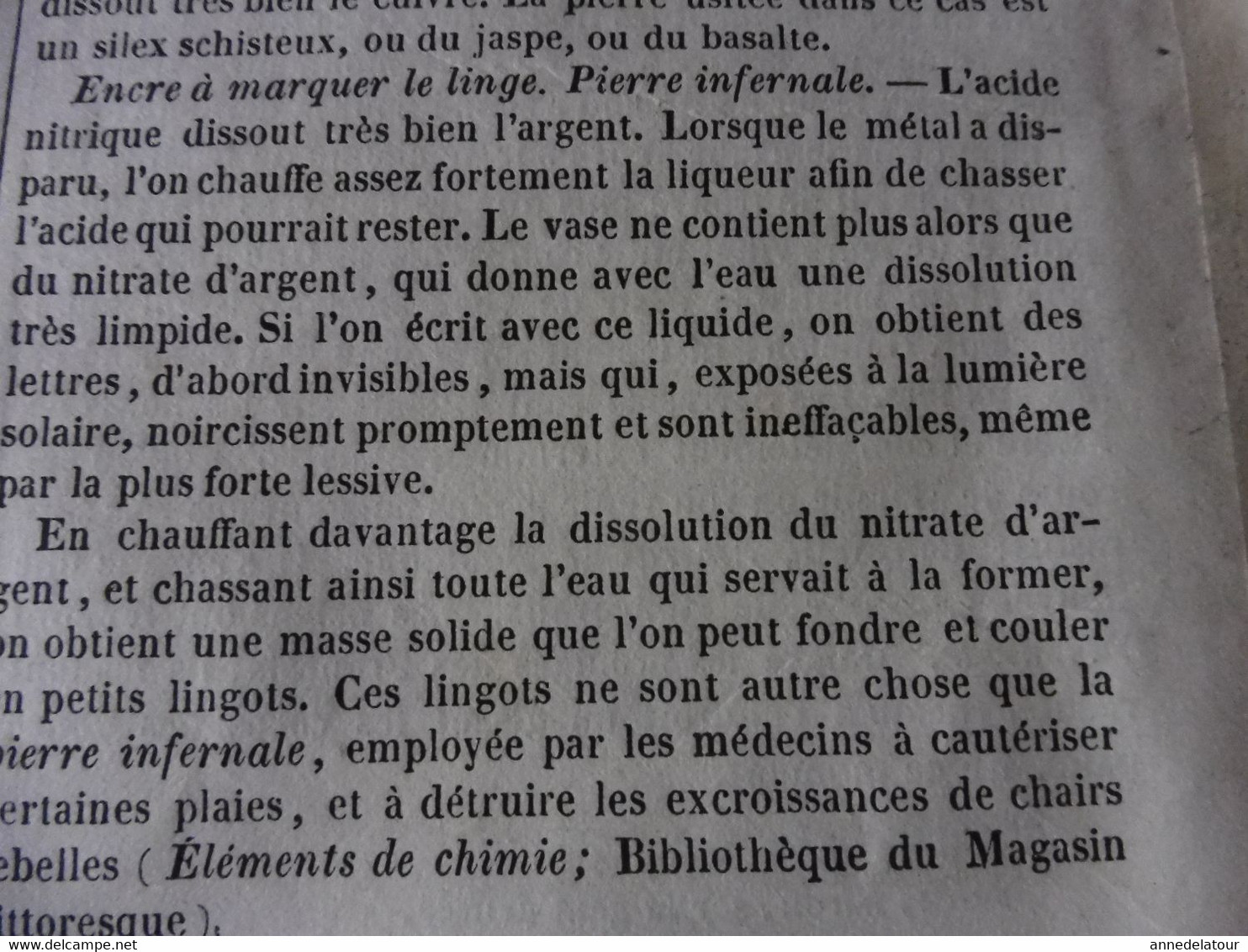 Année 1839: Statue Herman Franke à Halle ;Armée chinoise; Ste Chapelle de Paris;Fabrication de la pierre infernale; Etc