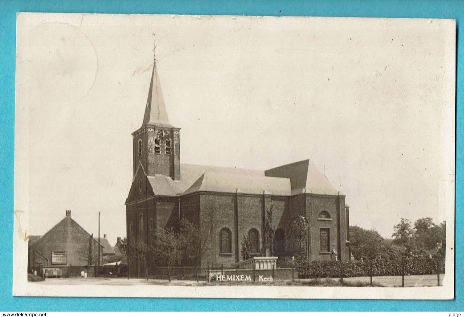 * Hemiksem - Hemixem (Antwerpen - Anvers) * (Carte Photo - Fotokaart) Kerk, Church, Kirche, église, Old, Unique, Rare - Hemiksem