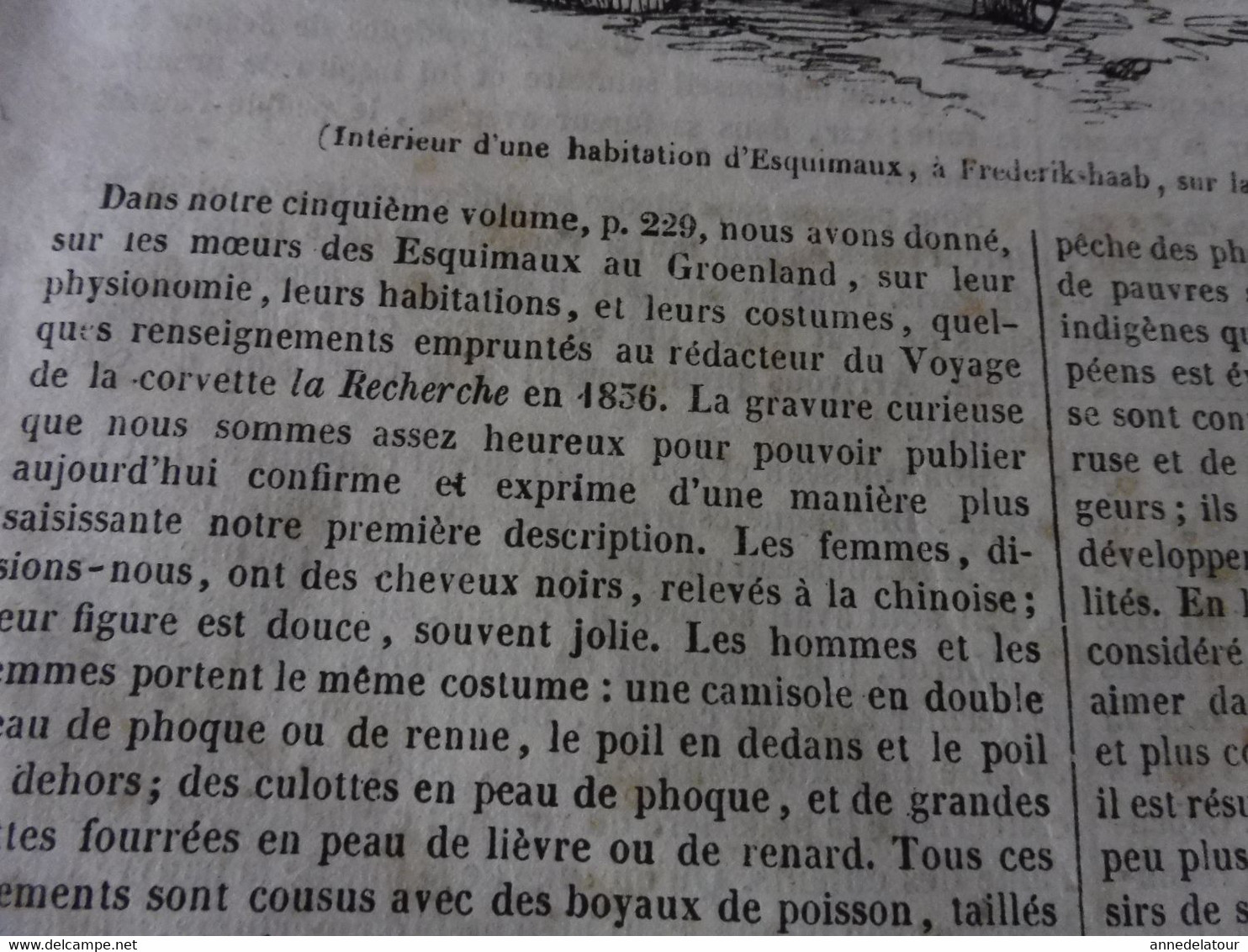 Année 1839:Groenland;Saint-Emilion(documentaire ++);Le Gueux De Vernon;Meistersaenger Et Spruchsprecher, Allemagne;Etc - 1800 - 1849