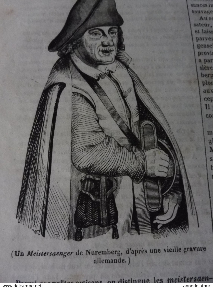 Année 1839:Groenland;Saint-Emilion(documentaire ++);Le gueux de Vernon;Meistersaenger et spruchsprecher, Allemagne;Etc