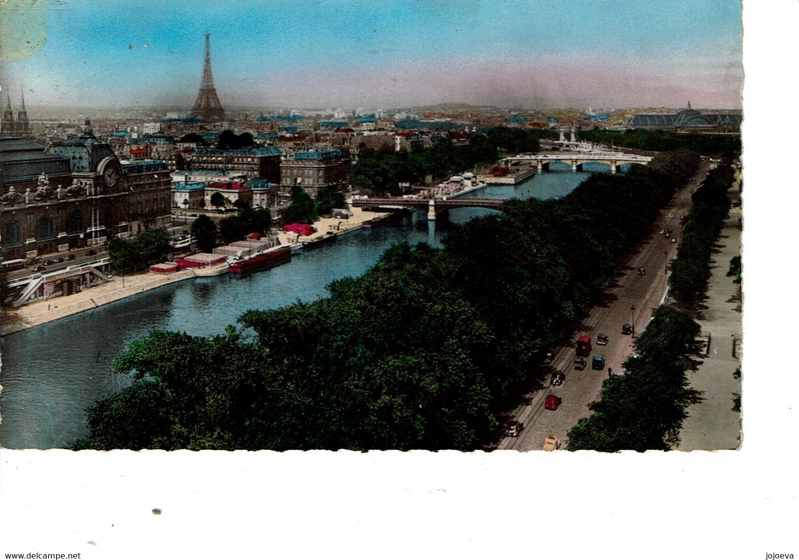 PARIS  La Vallée De La Seine Vers La Tour Eiffel - Ile-de-France