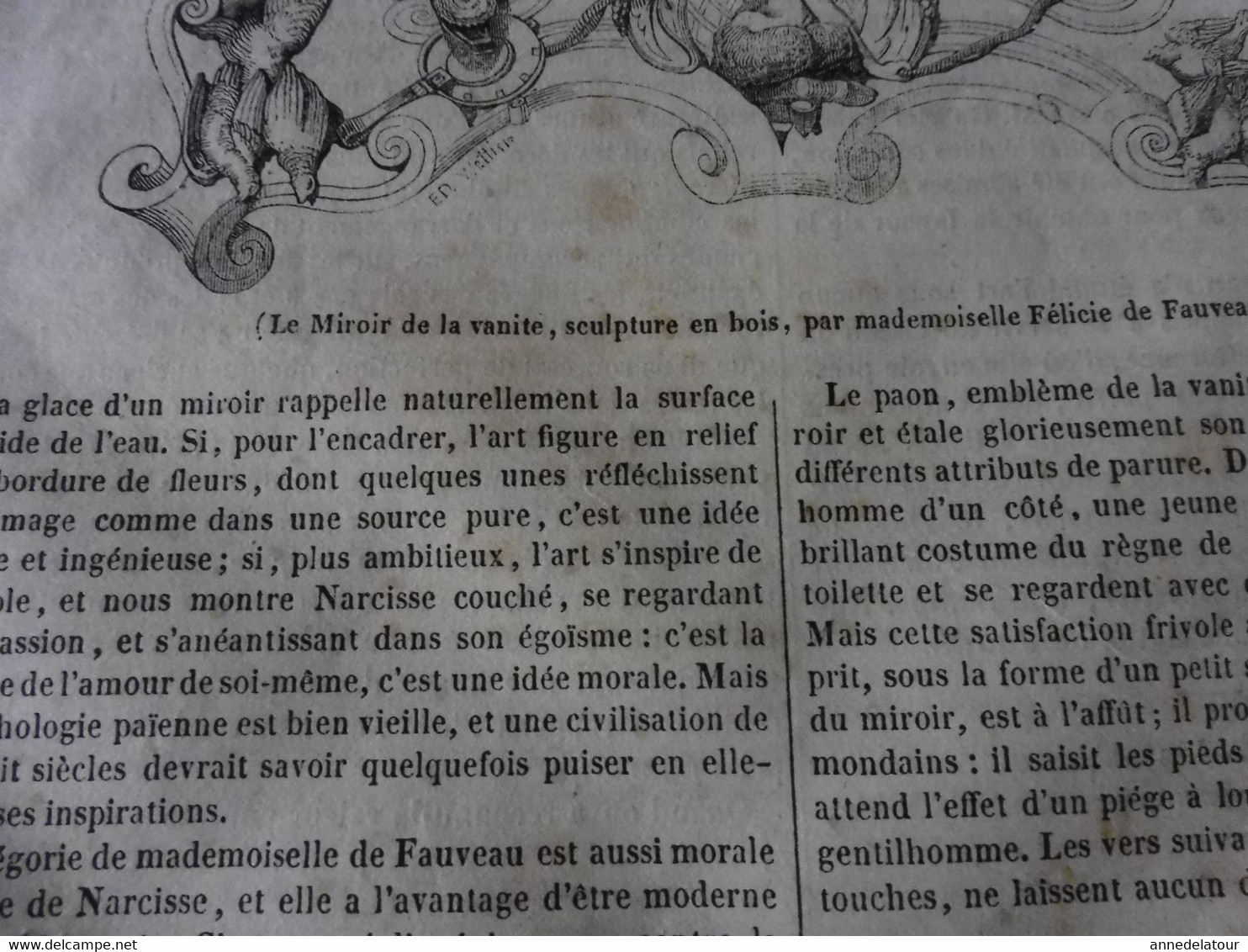 Année 1839: Le Miroir De La Vanité; Hiéroglyphes (important Documentaire); Le Phare De Pondichéry En Inde; Etc - 1800 - 1849