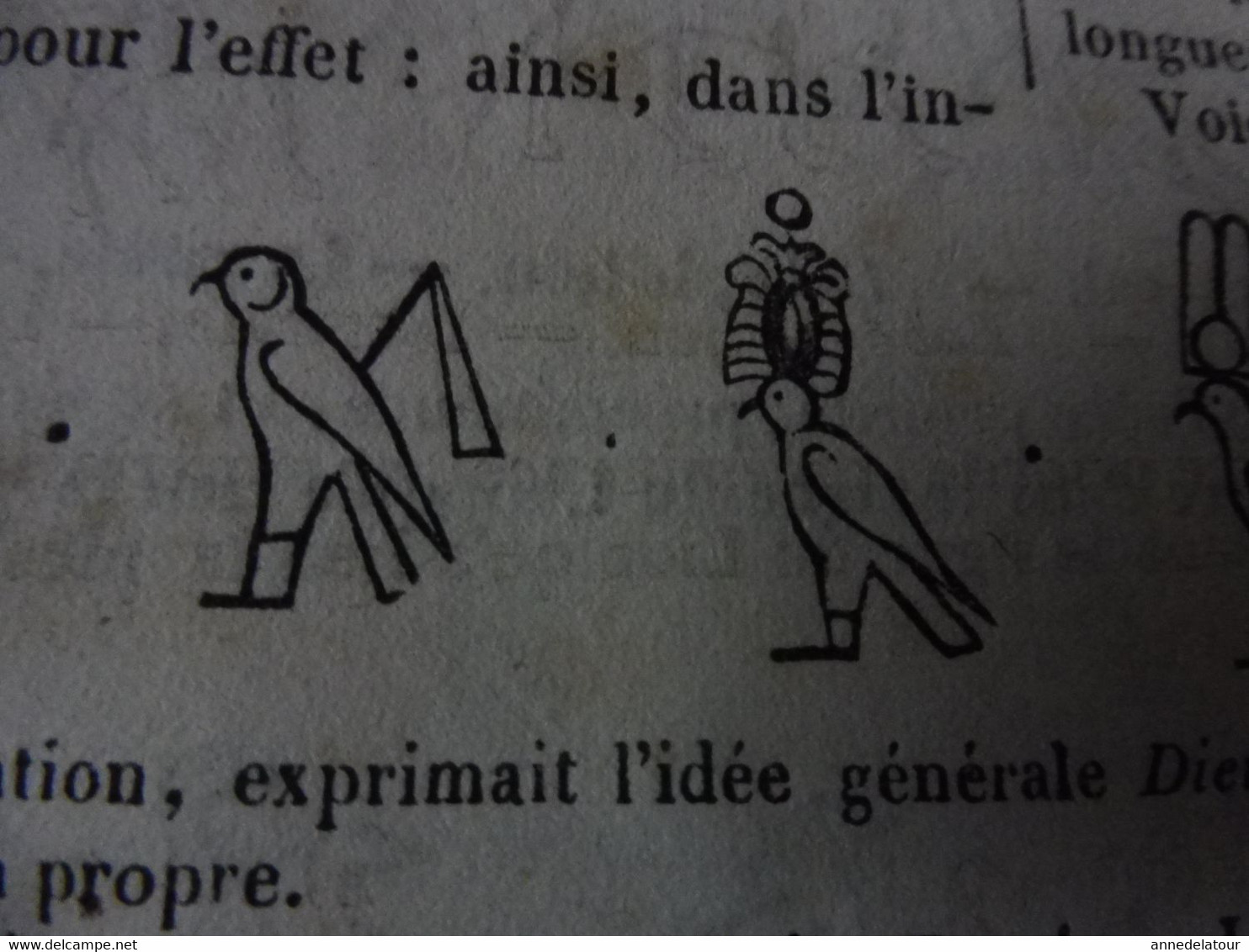 Année 1839: Le miroir de la vanité; Hiéroglyphes (important documentaire); Le phare de Pondichéry en Inde; Etc