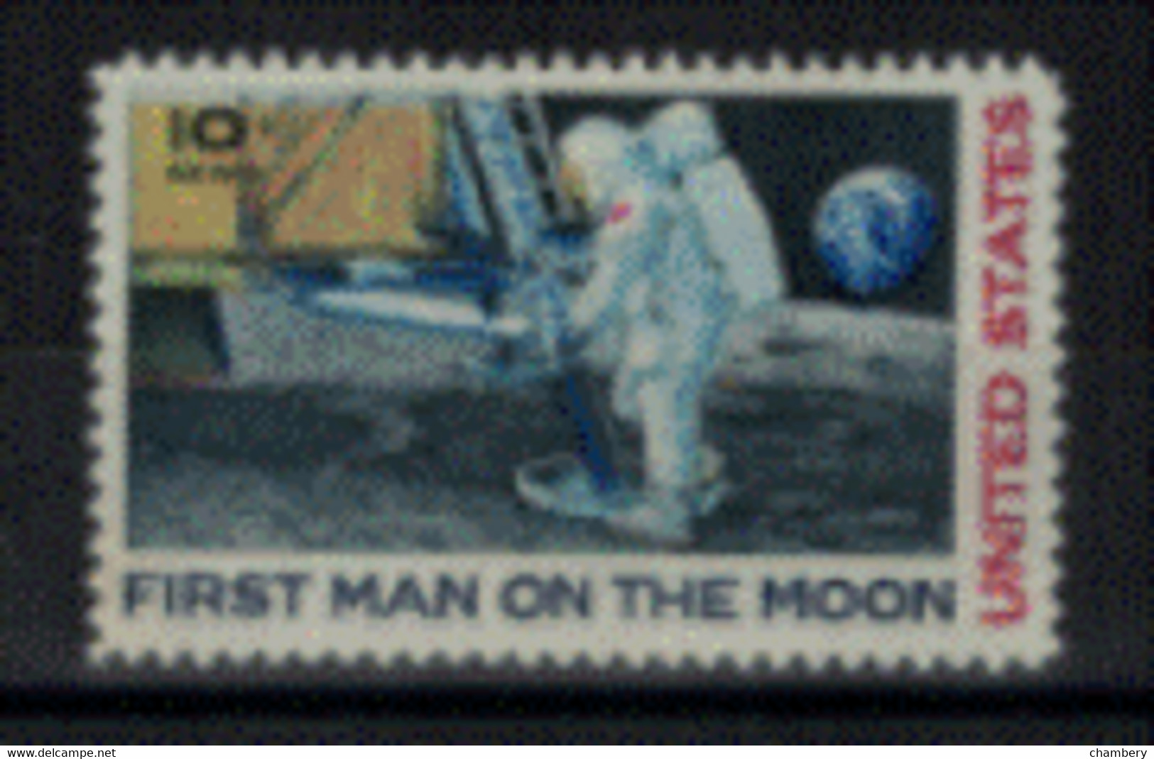 Etats-Unis - Poste Aérienne - "1er Homme Sur La Lune" - T. Neuf N° 73 De 1969 - 3b. 1961-... Ongebruikt