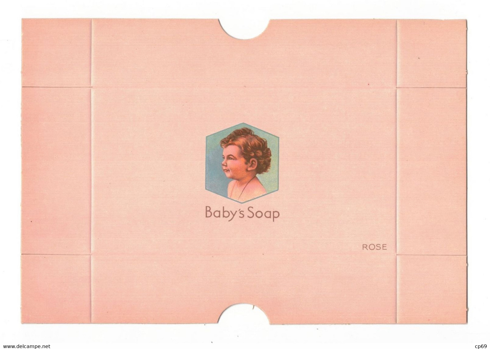 Magnifique Boîte à Plat Parfum Baby's Soap Rose Savon 肥皂 Sapone Jabón Bébé Bambino 婴儿 14,5 Cm X 21,1 Cm En Superbe.Etat - Other & Unclassified