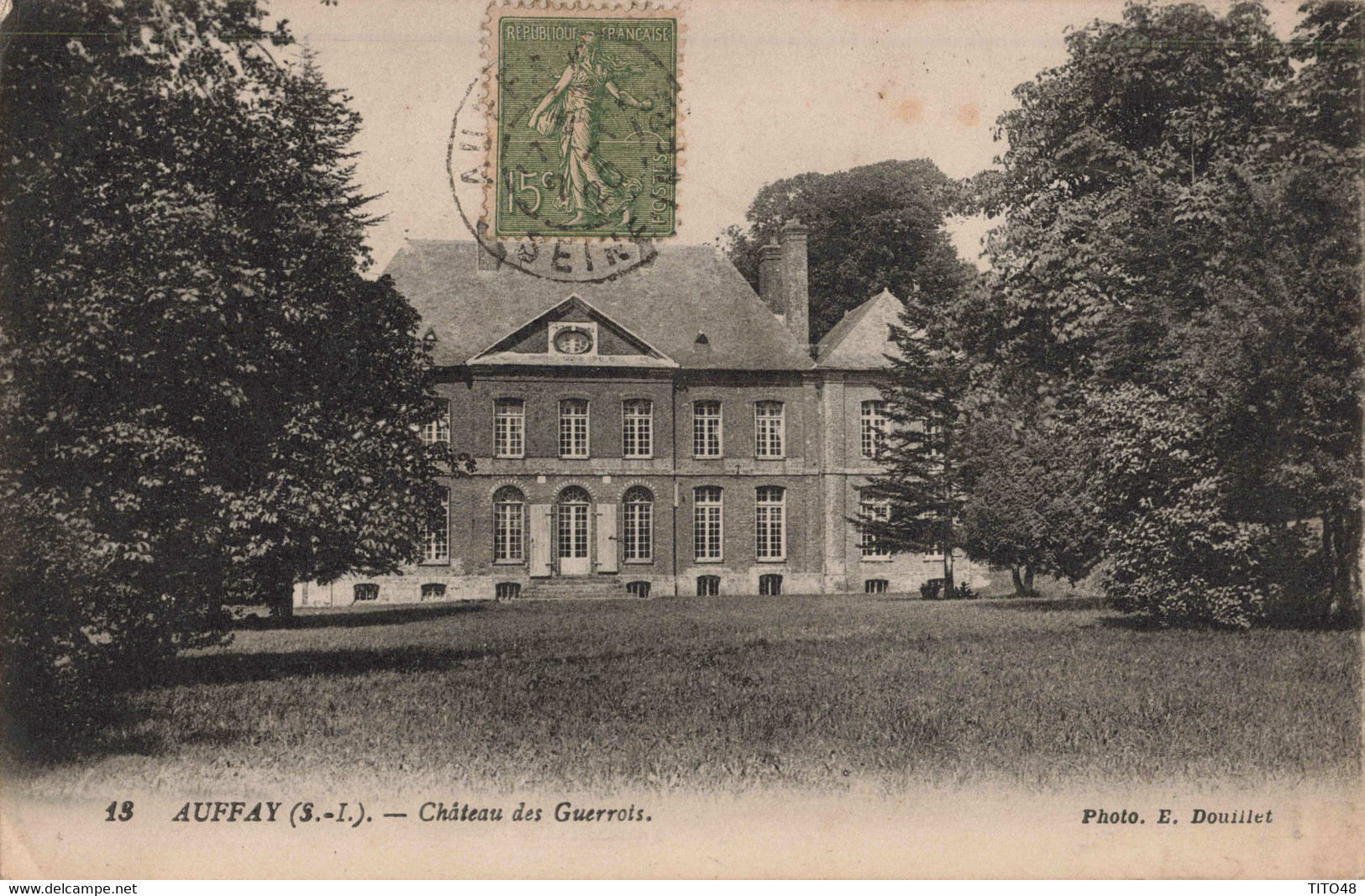 FRANCE - 76 SEINE-MARITIME - AUFFAY - Château Des Guerrots - Auffay