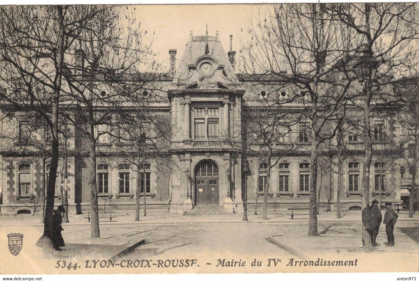 LYON - CROIX - ROUSSE  --  Mairie Du IV° Arrondissement - Lyon 4