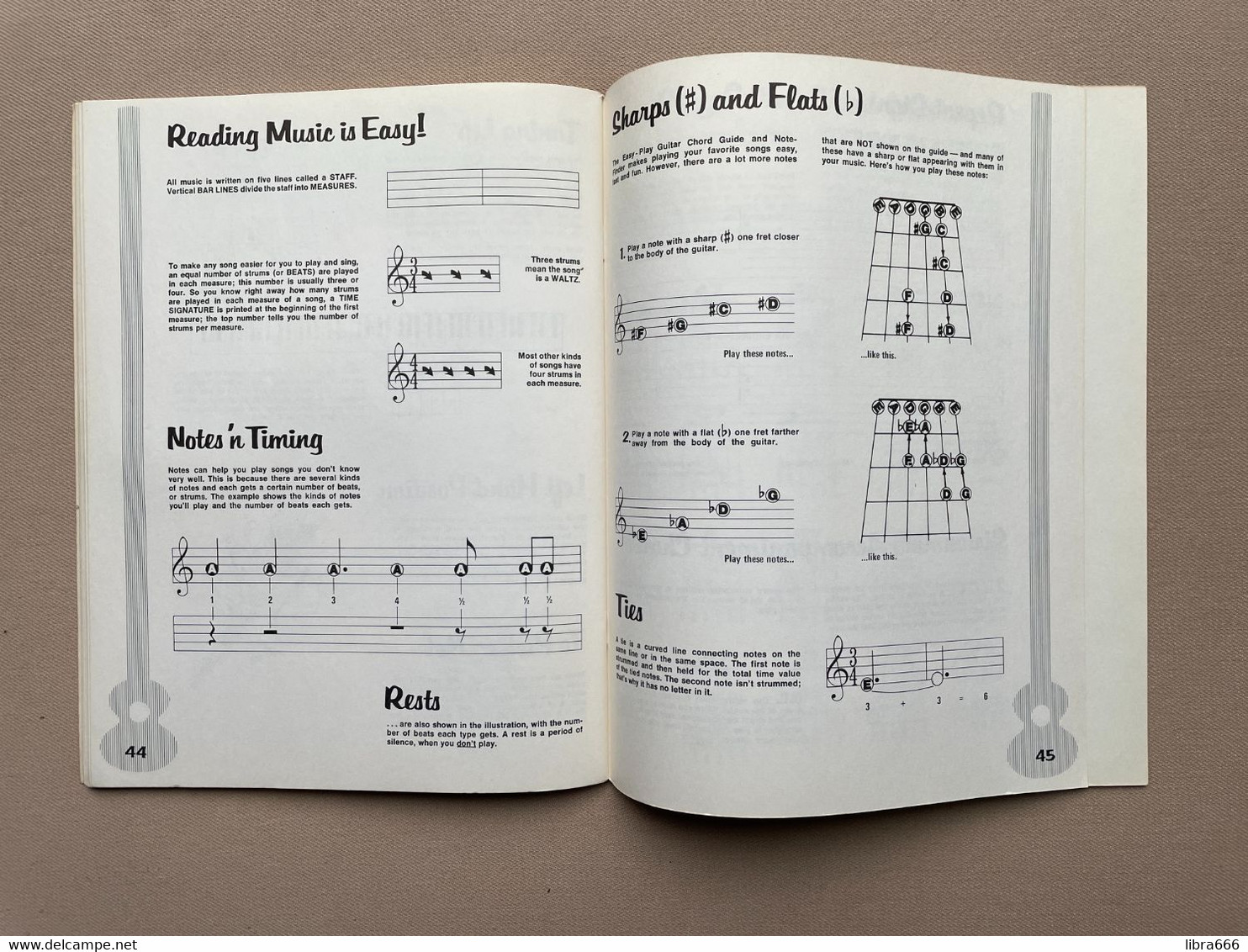 EASY-PLAY - GUITAR SPEED MUSIC 12 / GOLDEN POPS 1977 (19 songs - 48 pages)