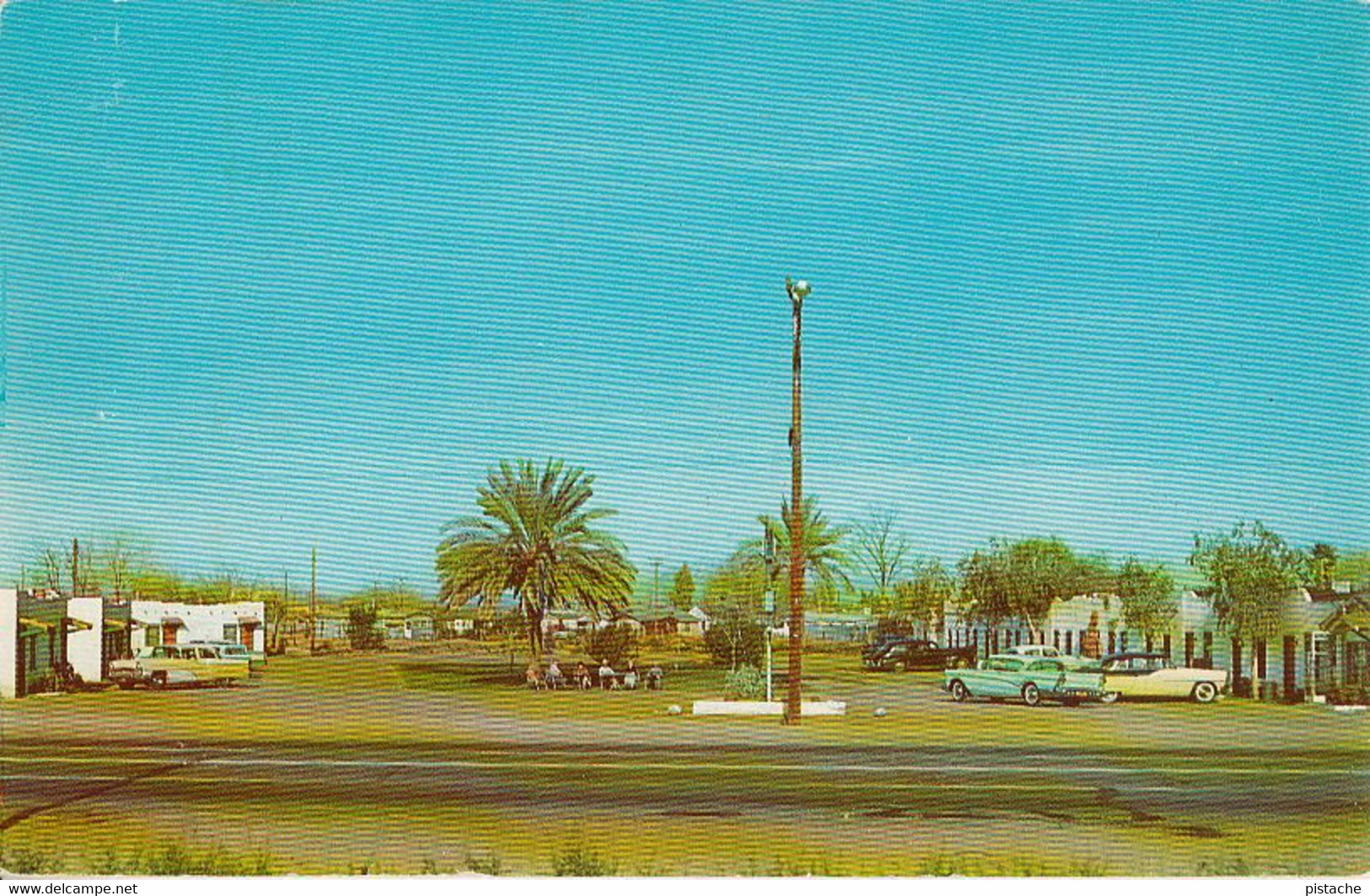 3133 – Phoenix Arizona – Rainbow Motel – 1960s Cars - Good Condition – 2 Scans - Phoenix