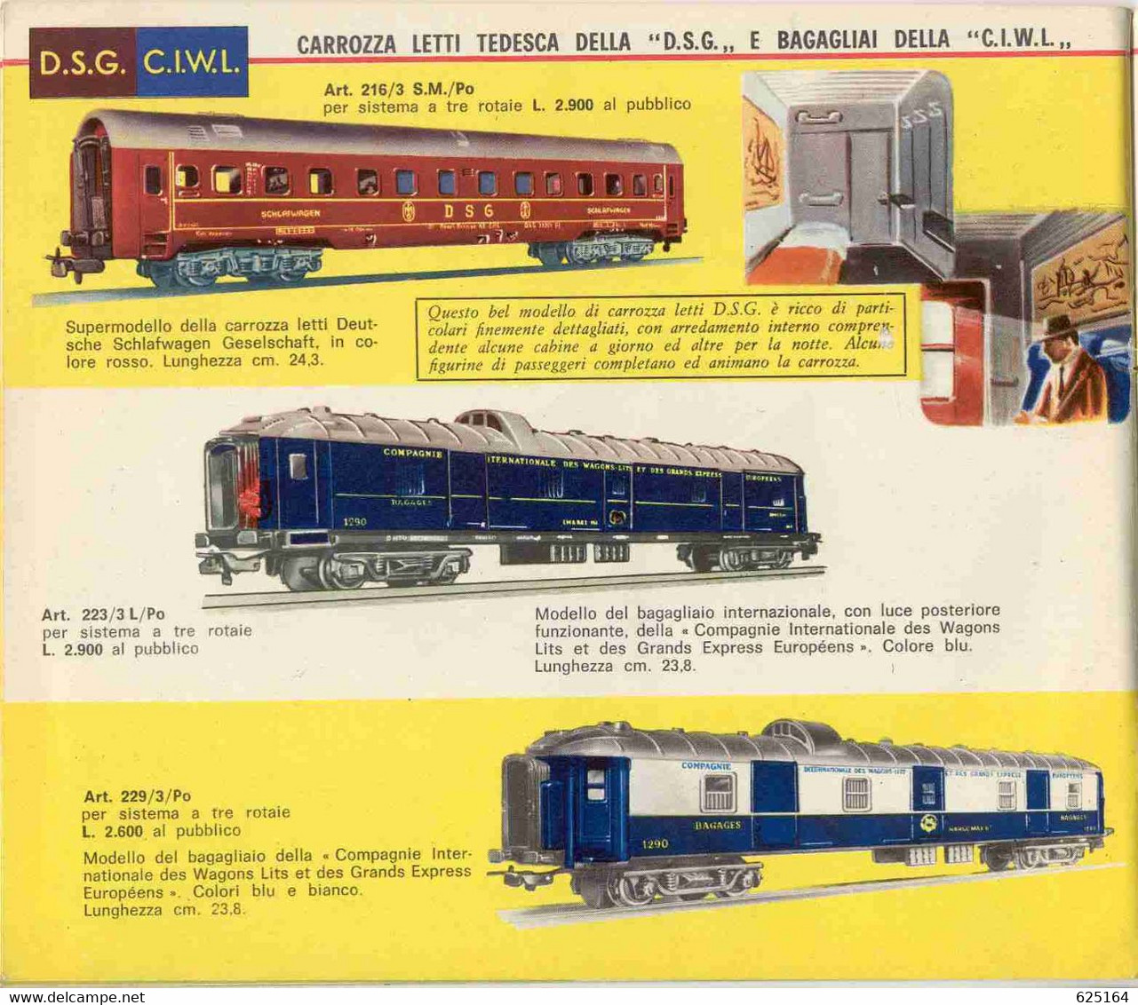 Catalogue POCHER 1964-65 Locomotive - Vagoni - Cannoni - Fiat 1300 - En Italien - Non Classificati