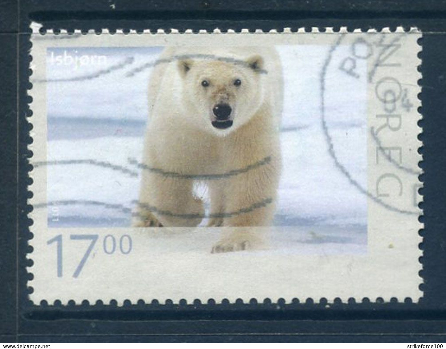 Norway 2011 - Fauna / Wildlife. Polar Bear Used Stamp. - Gebruikt