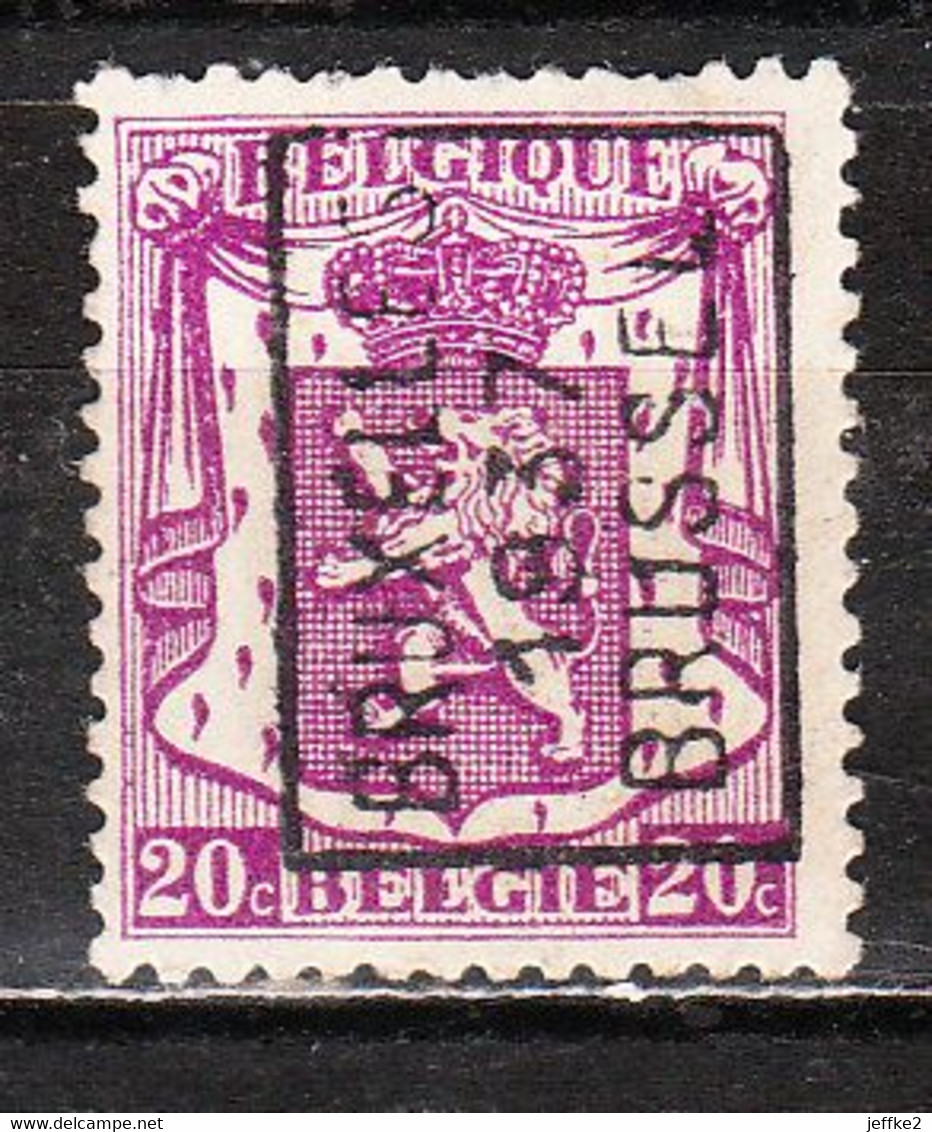 PRE6052A  Petit Sceau De L'Etat - Bonne Valeur - Bruxelles 1937 - MNG - LOOK!!!! - Roller Precancels 1930-..