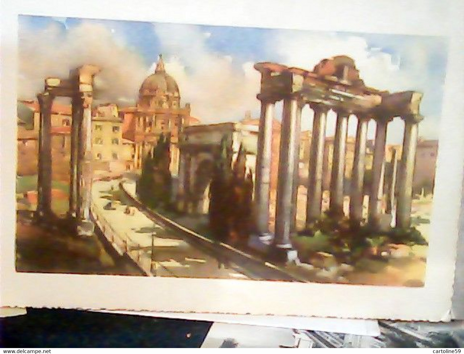 5 CARD ROMA ILLUSTRATA RAIMONDI VBN1950/59 JB6322 - Collezioni & Lotti