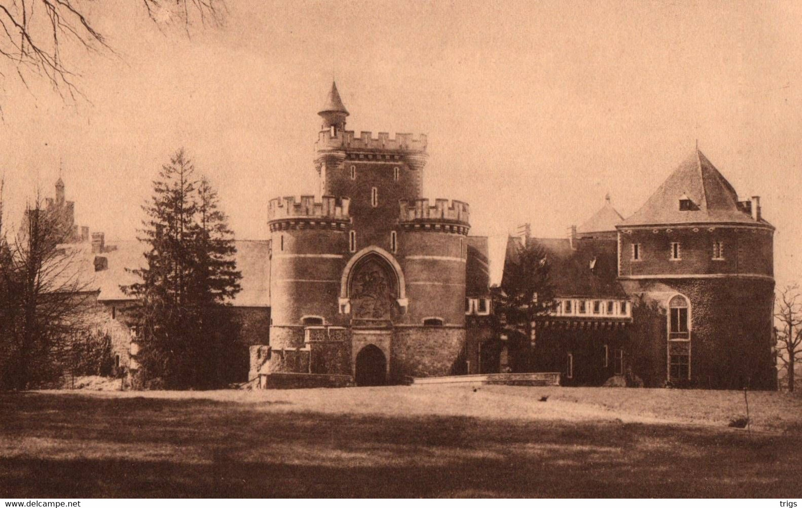 Gaesbeek (Château) - Le Château Vu De L'Esplanade - Lennik