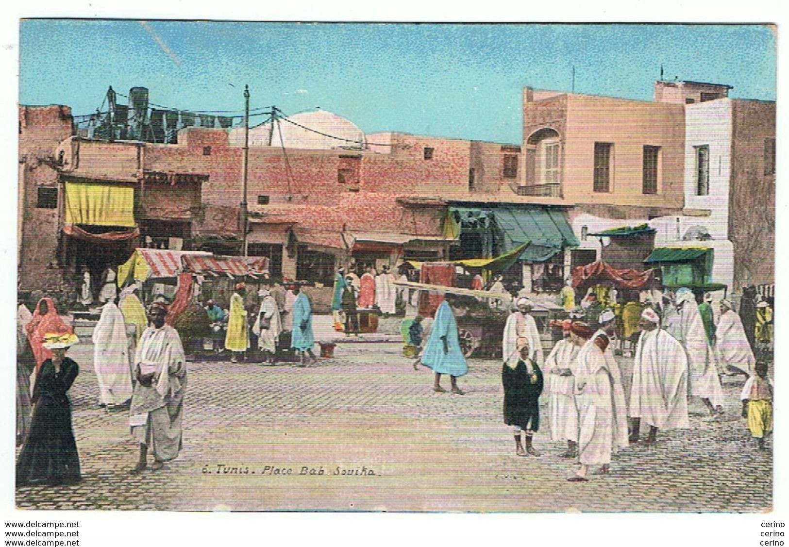 TUNIS:  PLACE  BAB-SOUIKA  -  PHOTO  L.V.S. -  FP - Markthallen