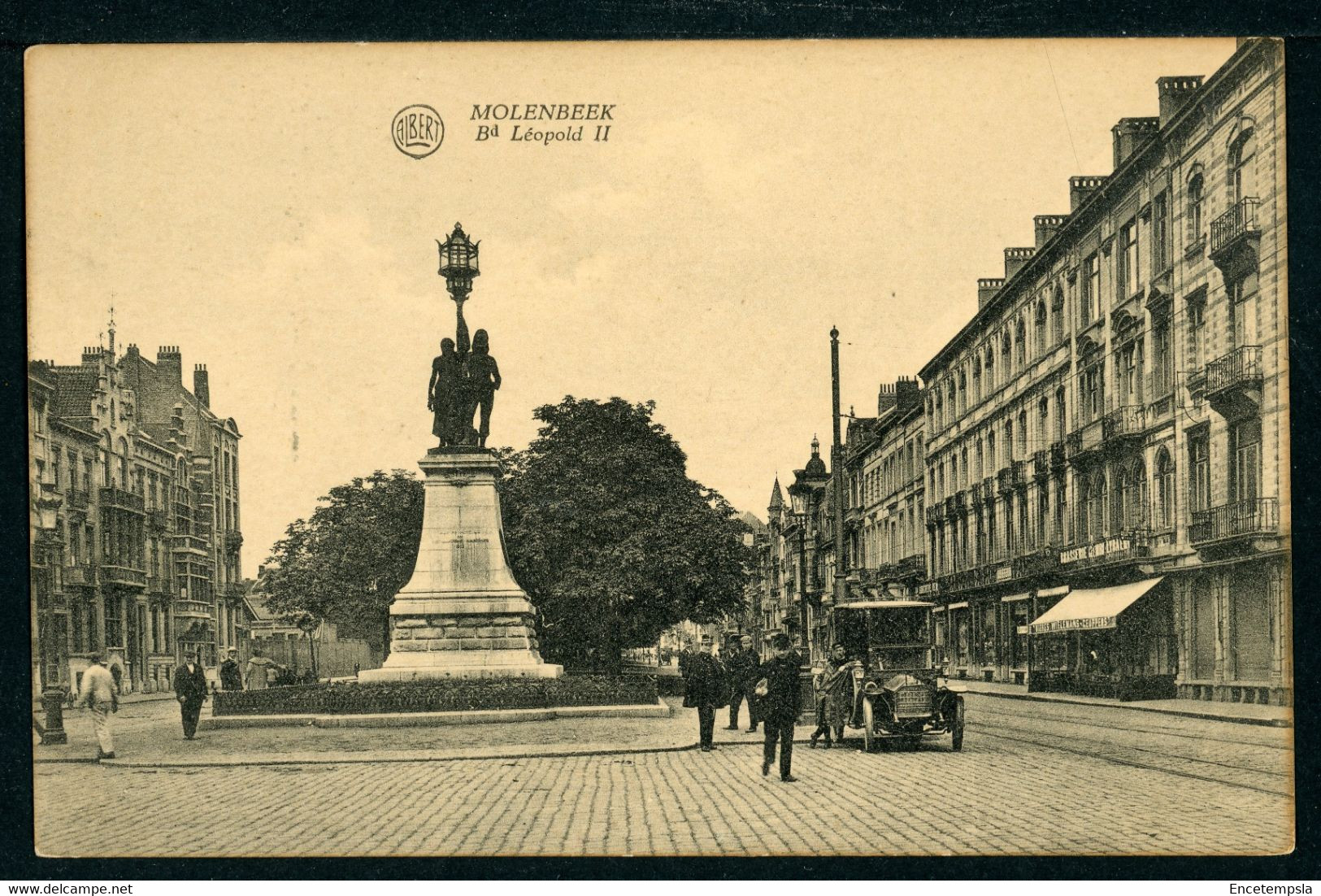CPA - Carte Postale - Belgique - Bruxelles - Molenbeek - Boulevard Léopold II (CP22115OK) - St-Jans-Molenbeek - Molenbeek-St-Jean