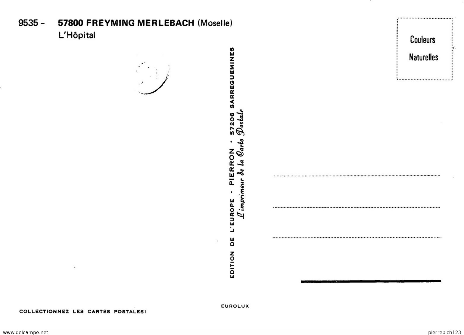 57 - Freyming Merlebach - L'Hôpital - Freyming Merlebach