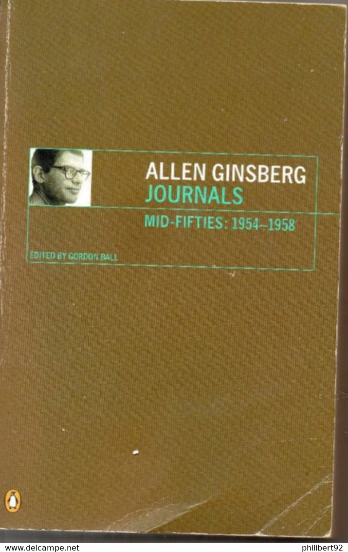 Allen Ginsberg. Journals Mid-Fifties 1954-1958. Gay Interest. - Dagboek En Briefwisseling