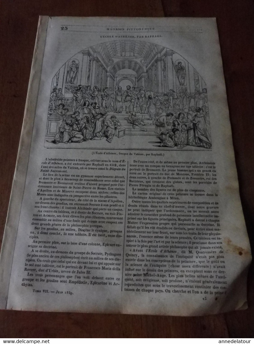 Année 1839: Conversation Entre Charles-Quint Et Don Carlos;Eglise N-D De DIJON; Drapeau De Napoléon à L'île D'Elbe;Etc - 1800 - 1849